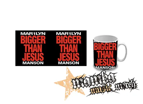 Hrnček - MARILYN MANSON - Bigger Than Jesus
