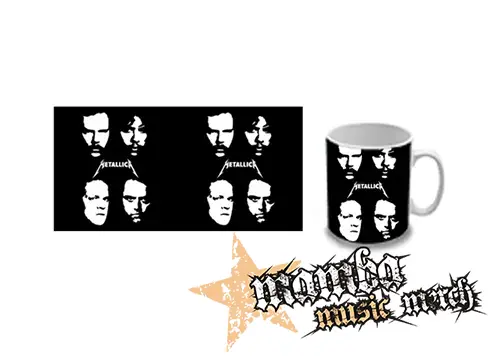Hrnček - METALLICA - Band Portrait Black Album