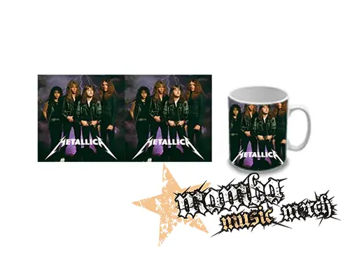 Hrnček - METALLICA - Classic Band Poster Motive 3