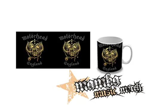 Hrnček - MOTORHEAD - Silver Gold England