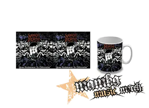 Hrnček - NAPALM DEATH - From Enslavement To Obliteration