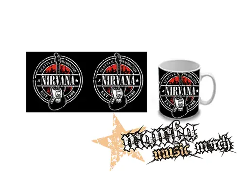 Hrnček - NIRVANA - Since 1988 na ČIERNE