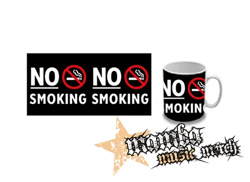 Hrnček - NO SMOKING - Slogan