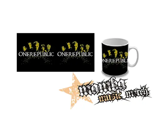 Hrnček - ONE REPUBLIC - Logo And Band povodne
