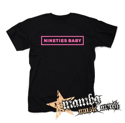 BLACKPINK - Nineties Baby - čierne detské tričko