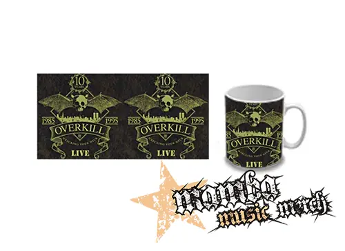 Hrnček - OVERKILL - Wrecking Your Neck Live