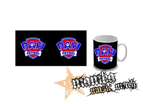 Hrnček - PAW PATROL - LABKOVÁ PATROLA - Logo Color