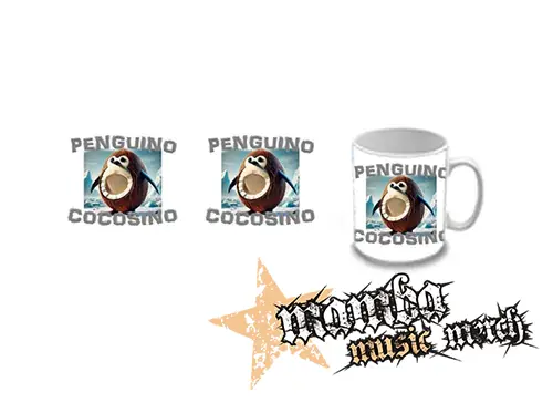 Hrnček - PENGUINO COCOSINO na BIELE