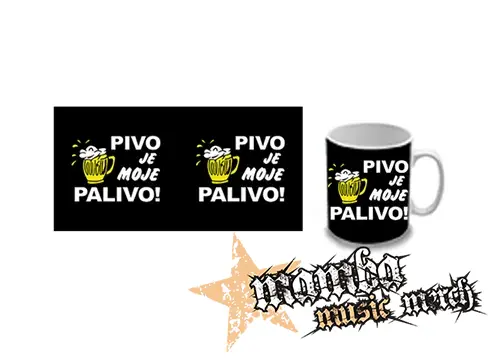 Hrnček - PIVO JE MOJE PALIVO