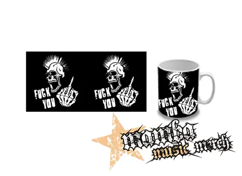 Hrnček - PUNK SKULL - Fuck You