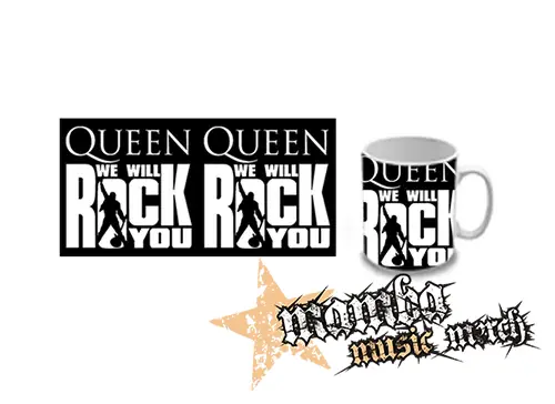 Hrnček - QUEEN - We Will Rock You (2)