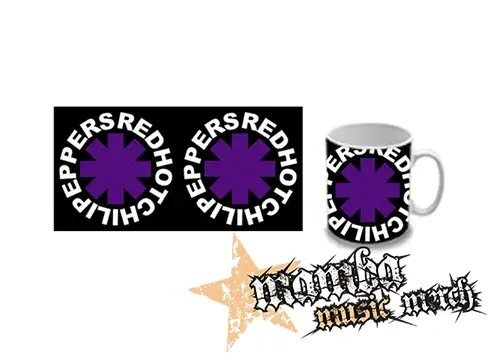Hrnček - RED HOT CHILI PEPPERS - Asterix Purple
