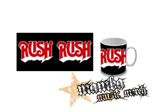 Hrnček - RUSH - Logo Red