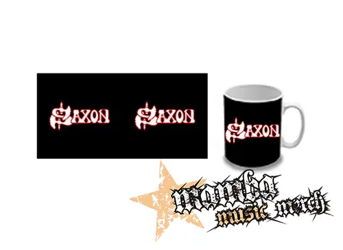 Hrnček - SAXON - Logo