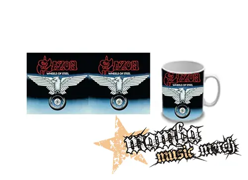 Hrnček - SAXON - Wheels Of Steel