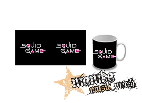 Hrnček - SQUID GAME - Logo Colour Pink