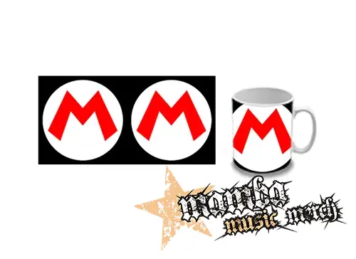 Hrnček - SUPER MARIO - Red Logo Crest