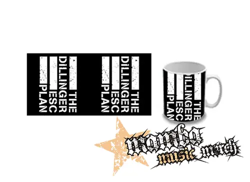 Hrnček - THE DILLINGER ESCAPE PLAN - Logo