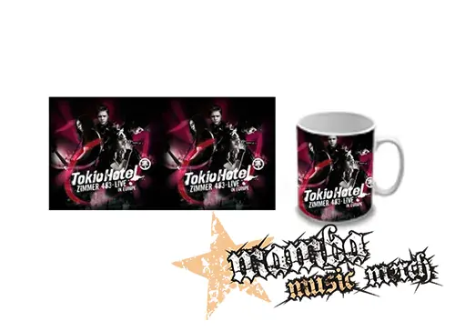 Hrnček - TOKIO HOTEL - Zimmer 483 - Live In Europe