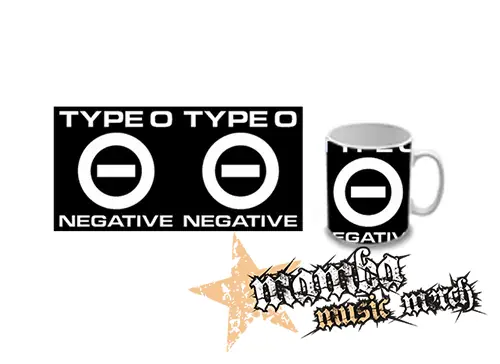 Hrnček - TYPE O NEGATIVE - Logo Crest