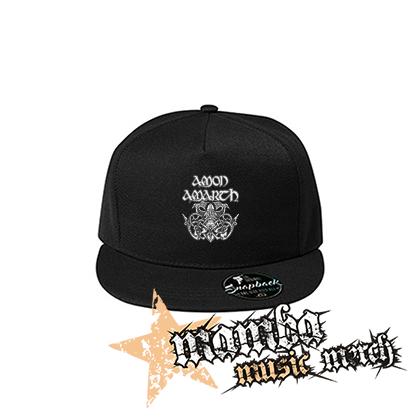 AMON AMARTH - Logo Mjolnir - čierna šiltovka model "Snapback"