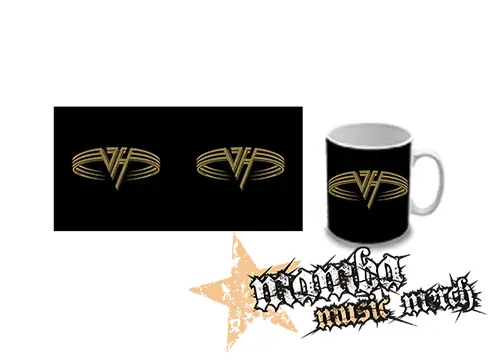 Hrnček - VAN HALEN - Logo Gold Circle