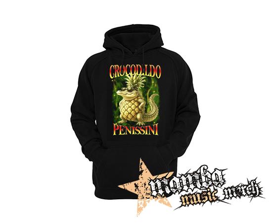 CROCODILDO PENISSINI - Italian Brainrot Meme - čierna detská mikina