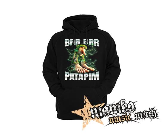 BRR BRR PATAPIM - Italian Brainrot Meme - čierna detská mikina
