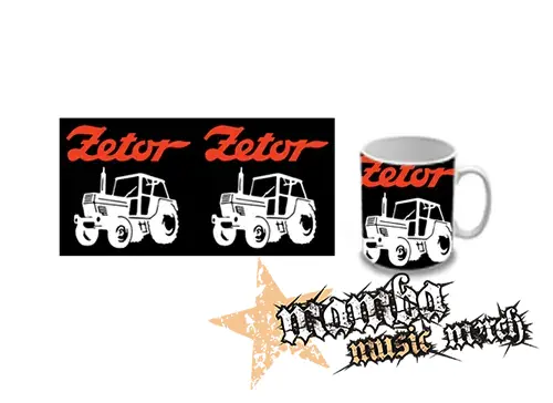 Hrnček - ZETOR - Červené logo a traktor