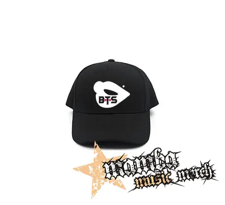 BTS - BANGTAN BOYS - Lips - čierna šiltovka