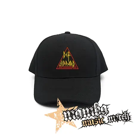 DEF LEPPARD - Color Logo - čierna šiltovka