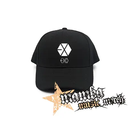 EXO - Logo - čierna šiltovka