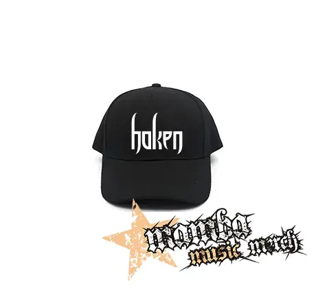HAKEN - Logo - čierna šiltovka