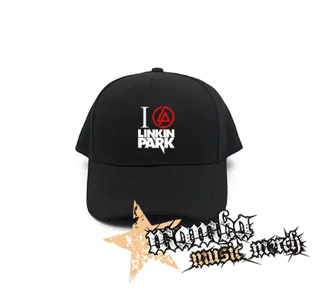 I LOVE LINKIN PARK - Crest Motive - čierna šiltovka