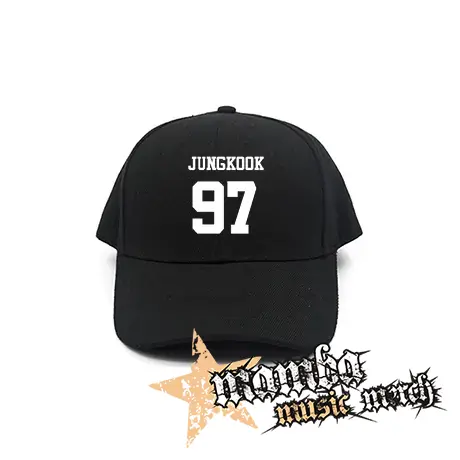 JUNGKOOK - 97 - čierna šiltovka