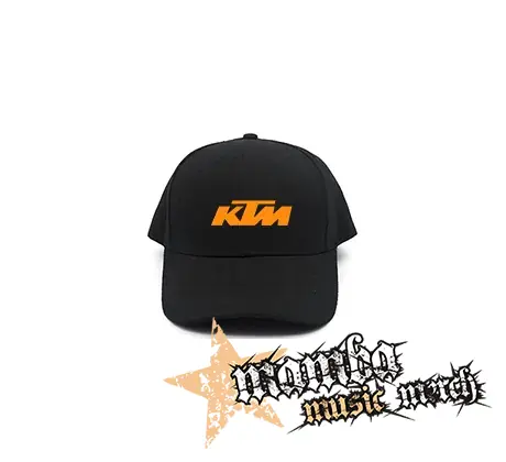 KTM - Orange Logo - čierna šiltovka