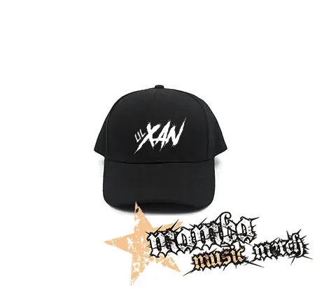 LIL XAN - Logo - čierna šiltovka