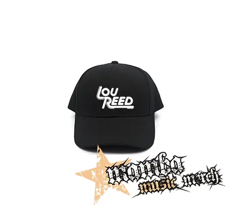 LOU REED - Logo - čierna šiltovka