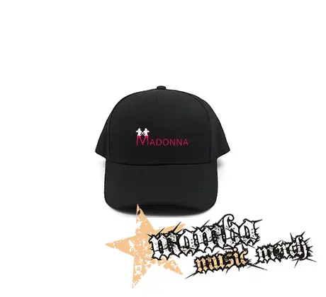 MADONNA - Logo Color - čierna šiltovka