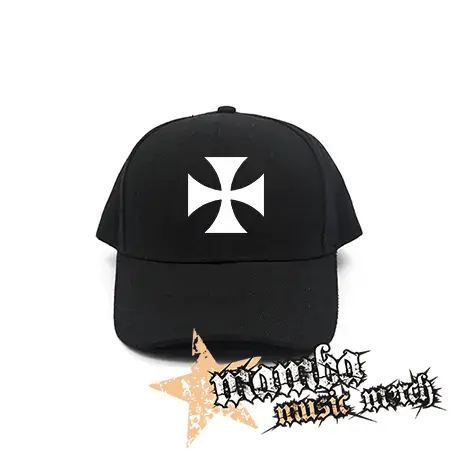 MALTESE CROSS - čierna šiltovka