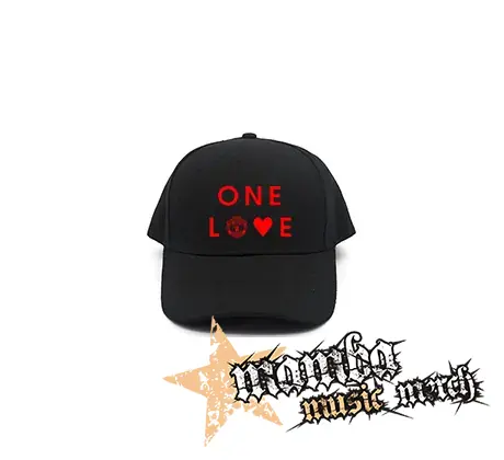 MANCHESTER UNITED - One Love - čierna šiltovka