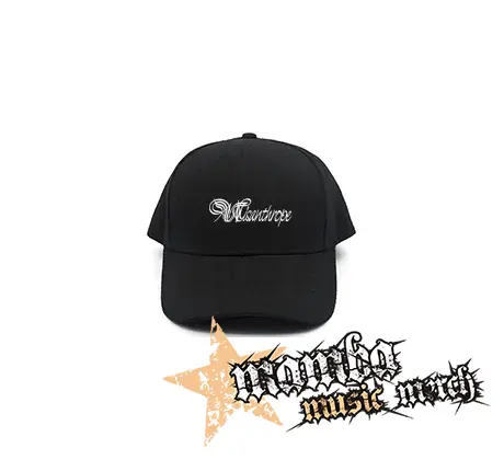 MISANTHROPE - Logo - čierna šiltovka