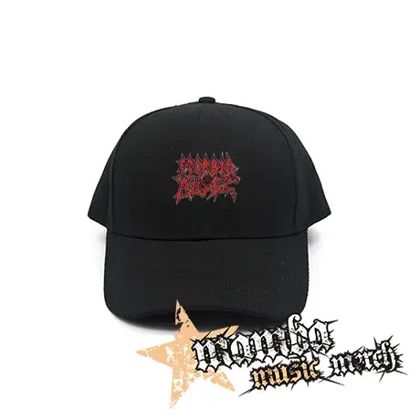 MORBID ANGEL - Logo Red White - čierna šiltovka