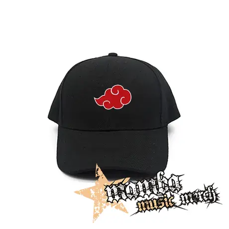 NARUTO - Akatsuki Obláčik - čierna šiltovka