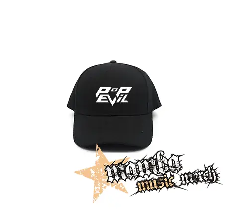 POP EVIL - Logo - čierna šiltovka
