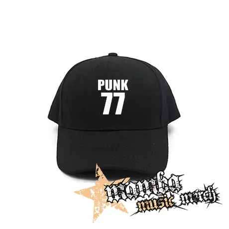PUNK 77 - Slogan - čierna šiltovka