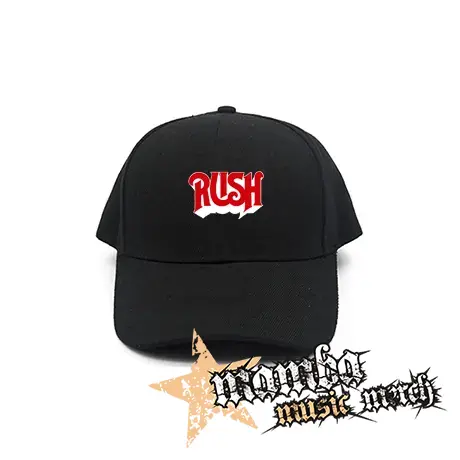 RUSH - Logo Red - čierna šiltovka