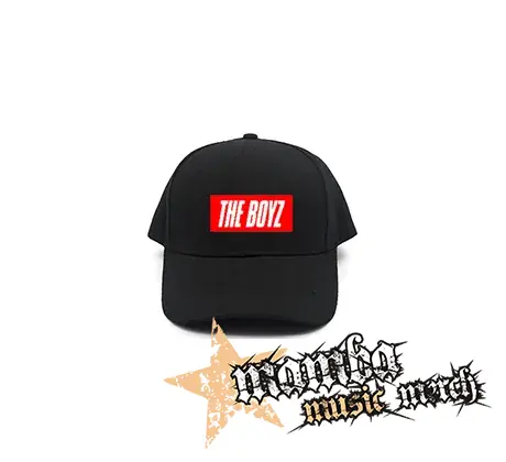 THE BOYZ - Red Logo Debut Album - čierna šiltovka