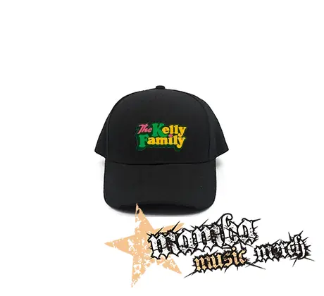 THE KELLY FAMILY - Logo Colour - čierna šiltovka
