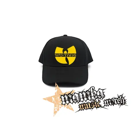 WU TANG CLAN - Yellow Logo - čierna šiltovka